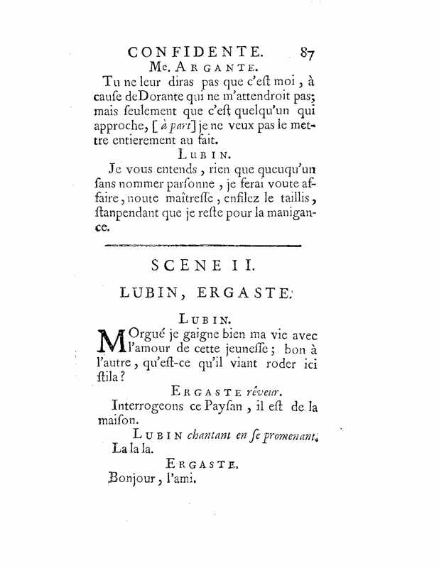 1735 : La mère confidente
