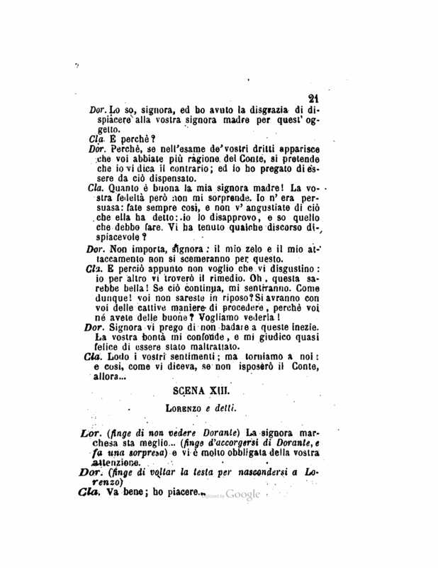 1872 : Le false confidenze