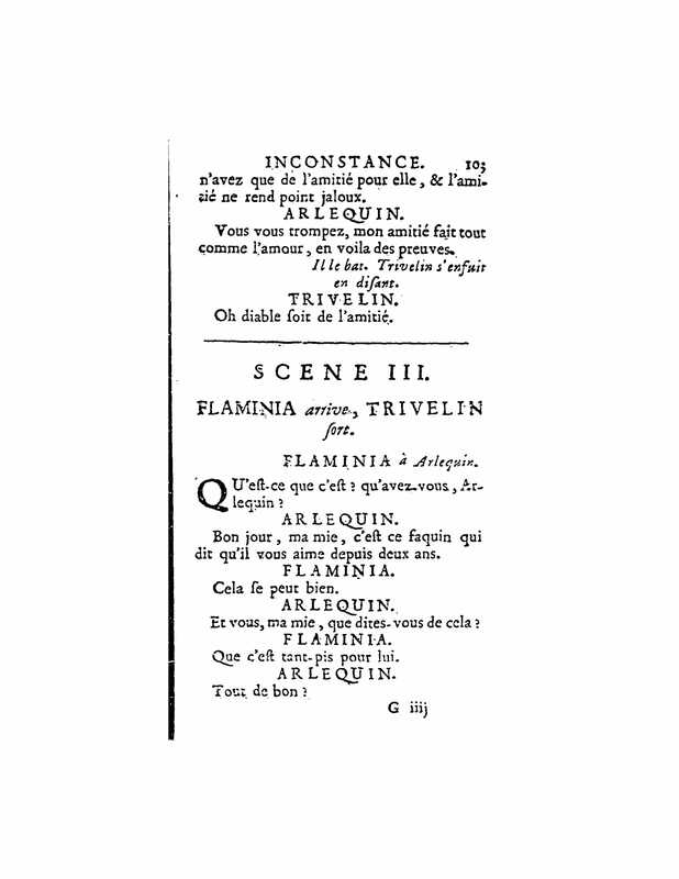 1724 : La double inconstance