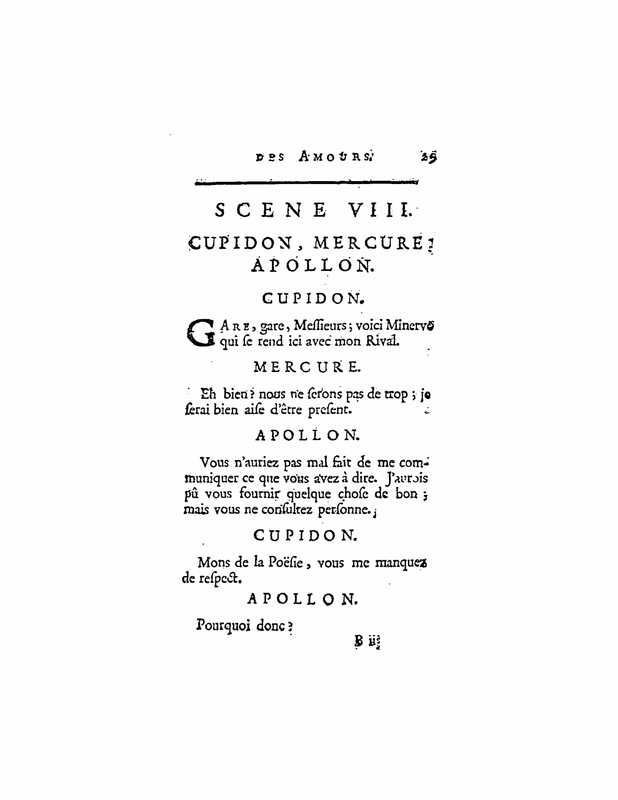 1732 : La réunion des amours
