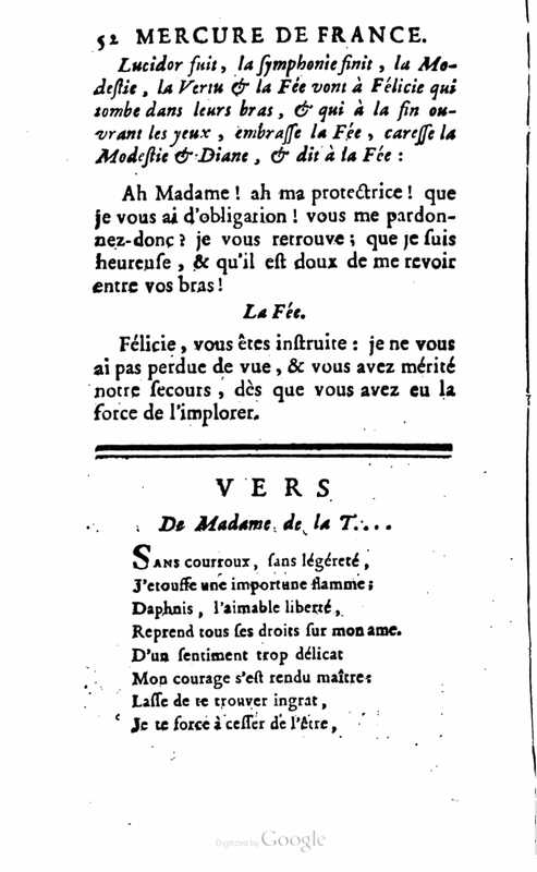 1757 : Félicie