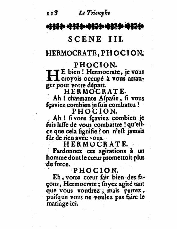 1732 : Le triomphe de l’amour