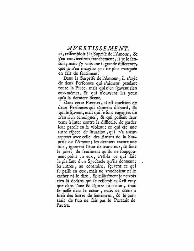 1732 : Les serments indiscrets