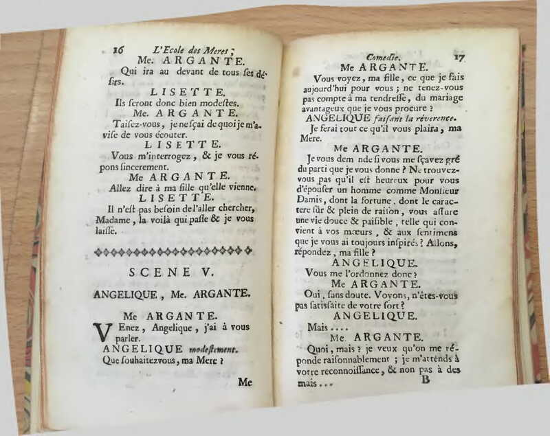1732 : L’école des mères