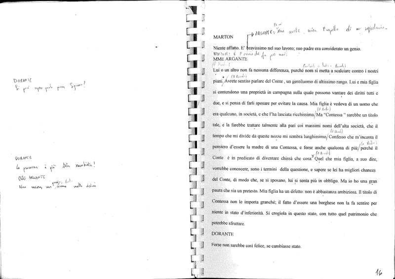 1998 : Le false confidenze (Toni Servillo)