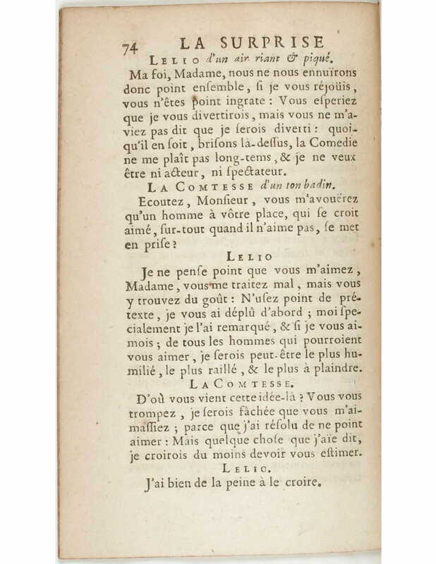 1723 : La surprise de l’amour