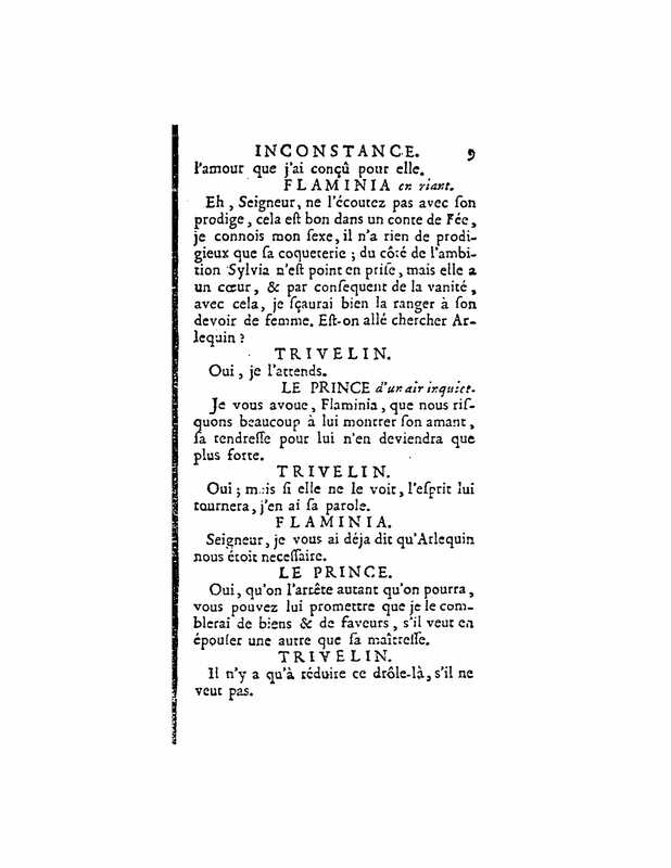 1724 : La double inconstance