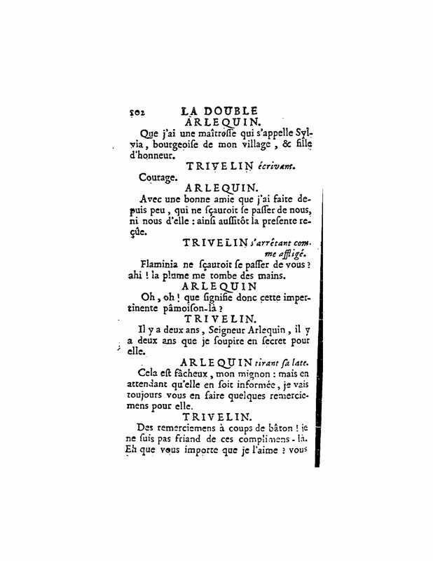 1724 : La double inconstance