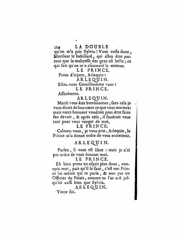 1724 : La double inconstance