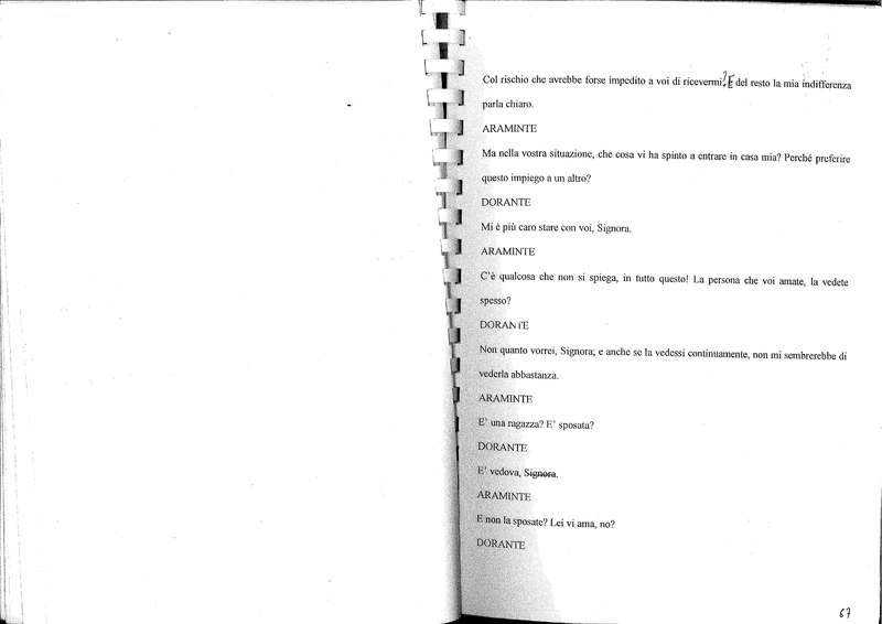 1998 : Le false confidenze (Toni Servillo)