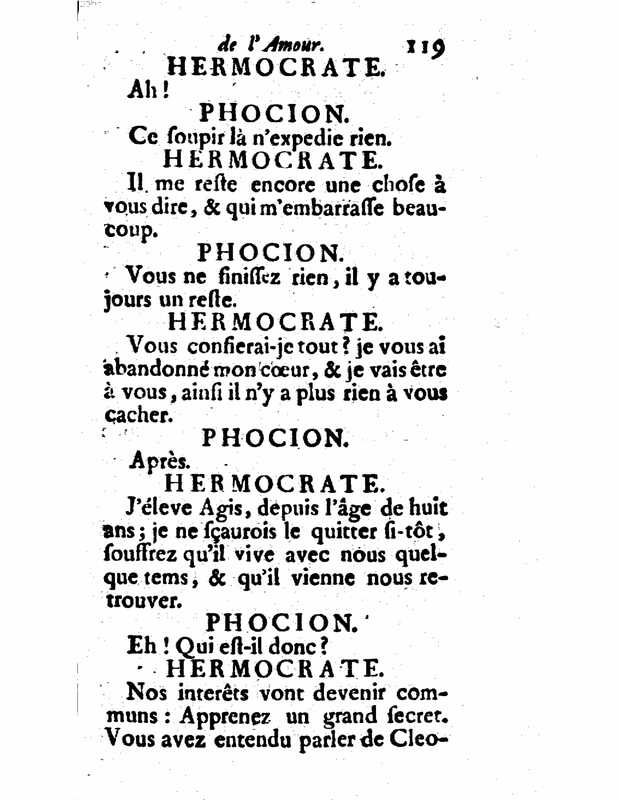 1732 : Le triomphe de l’amour