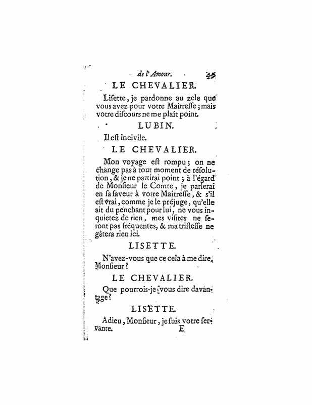 1728 : La seconde surprise de l’amour