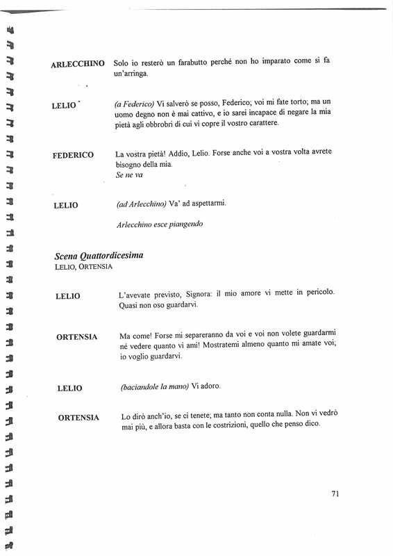 1997 : Il principe travestito (Cristina Pezzoli)
