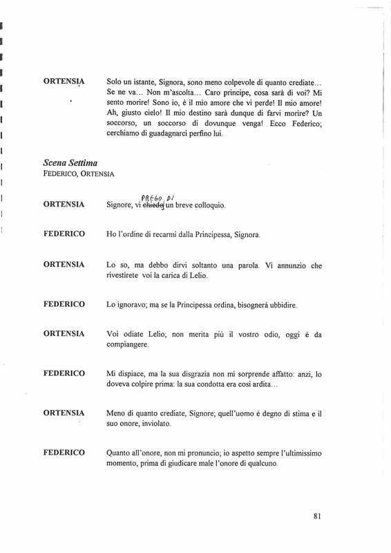 1997 : Il principe travestito (Cristina Pezzoli)