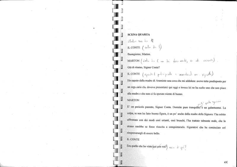 1998 : Le false confidenze (Toni Servillo)