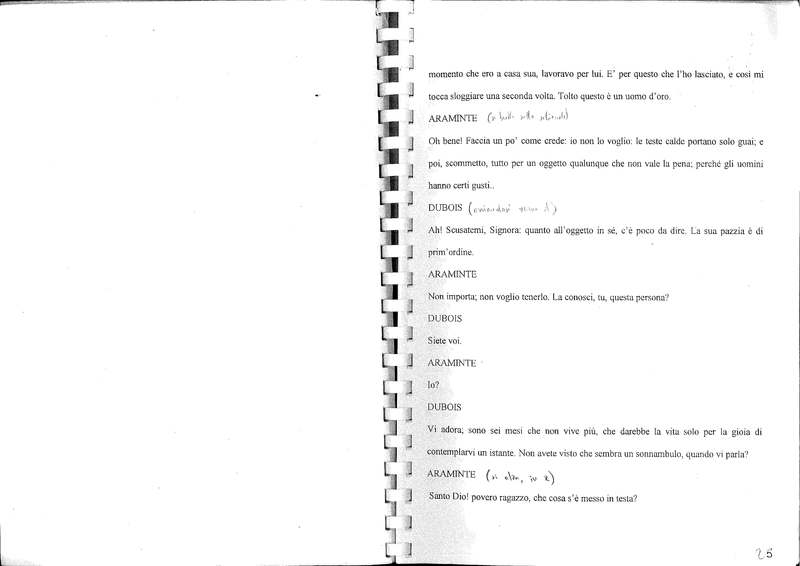 1998 : Le false confidenze (Toni Servillo)