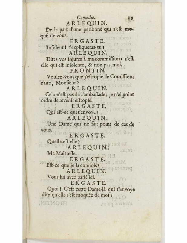 1739 : La méprise