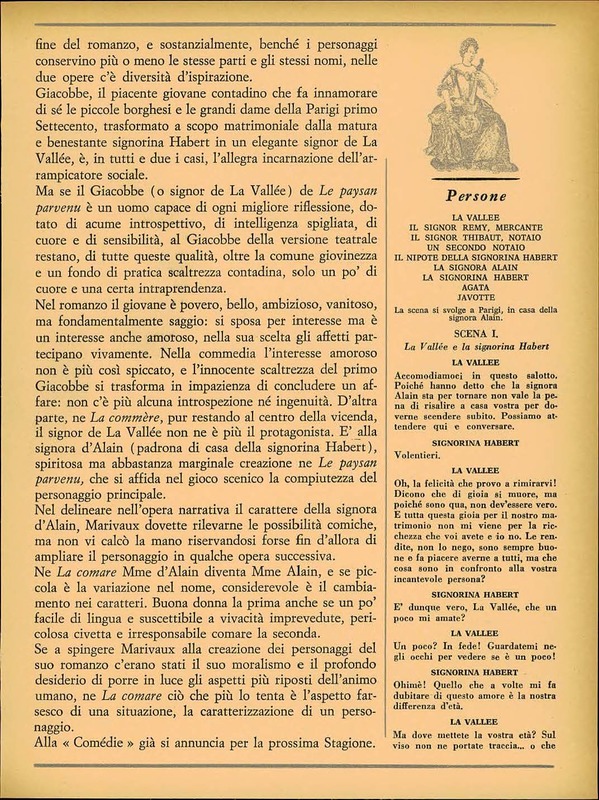 1966 : La comare (Costanza Andreucci)