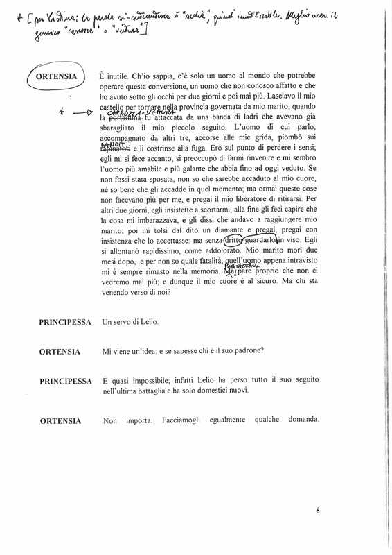 1997 : Il principe travestito (Cristina Pezzoli)