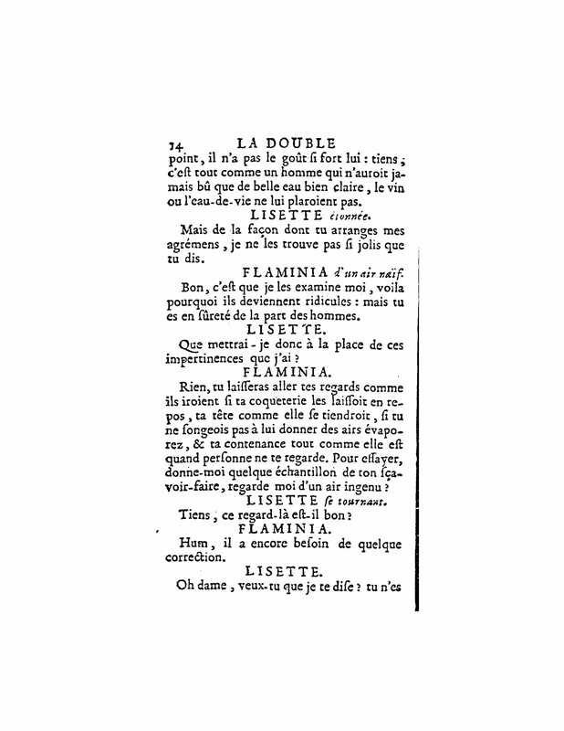 1724 : La double inconstance