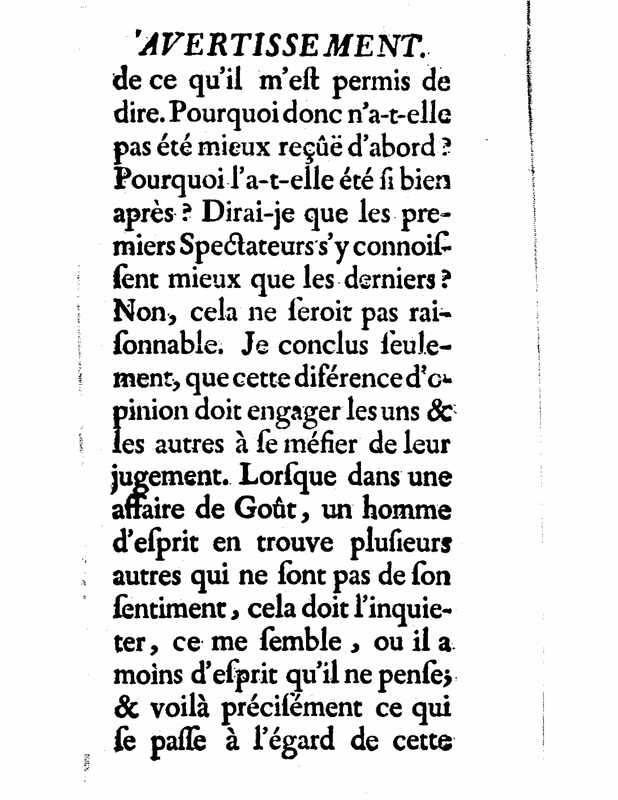 1732 : Le triomphe de l’amour