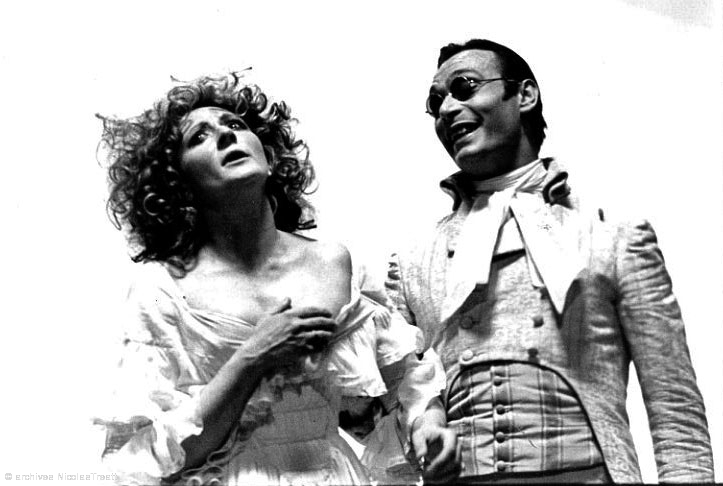 1971 : La finta serva ovvero il furbo punito, Photos du spectacle