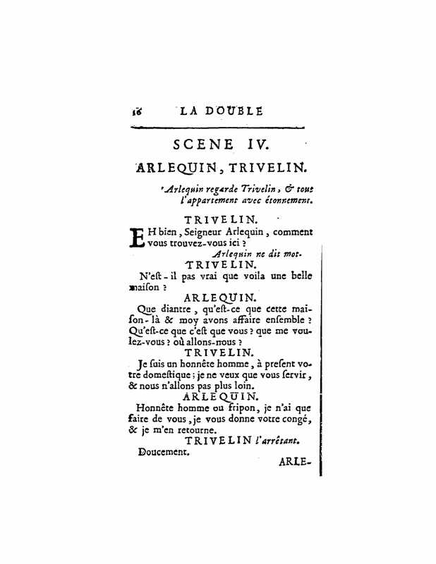 1724 : La double inconstance