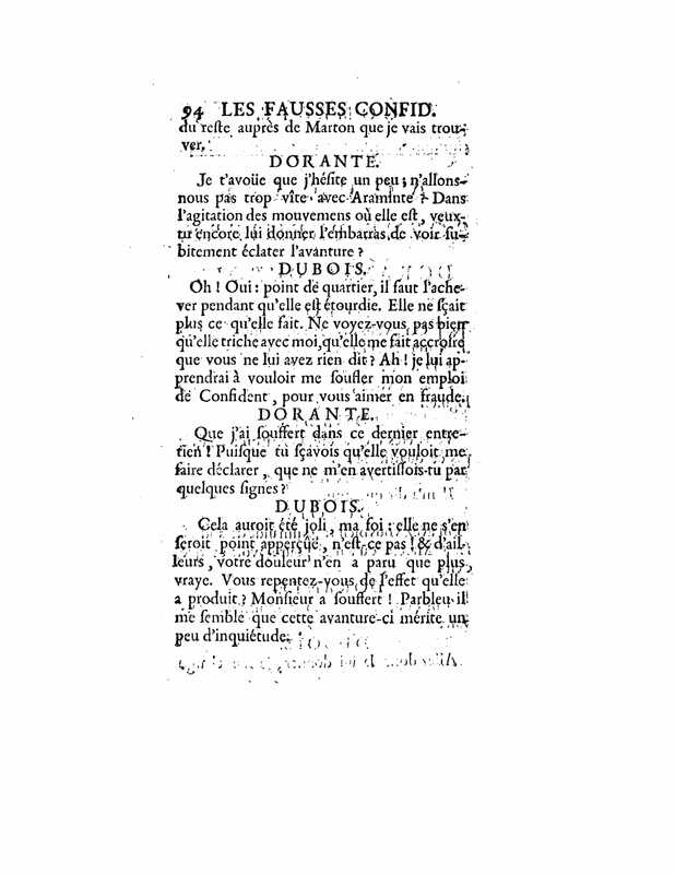 1738 : Les fausses confidences