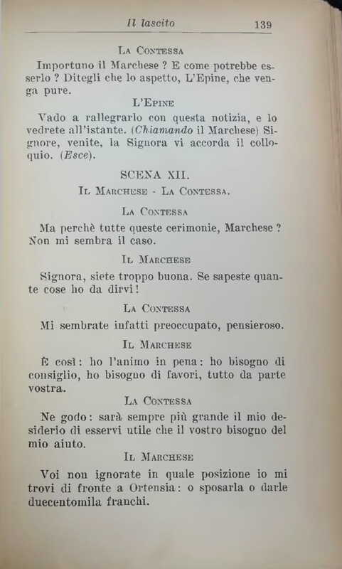 1930 : Il lascito (Maria Luisa Fanciulli)