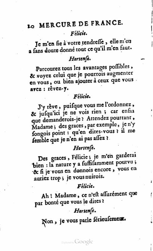 1757 : Félicie