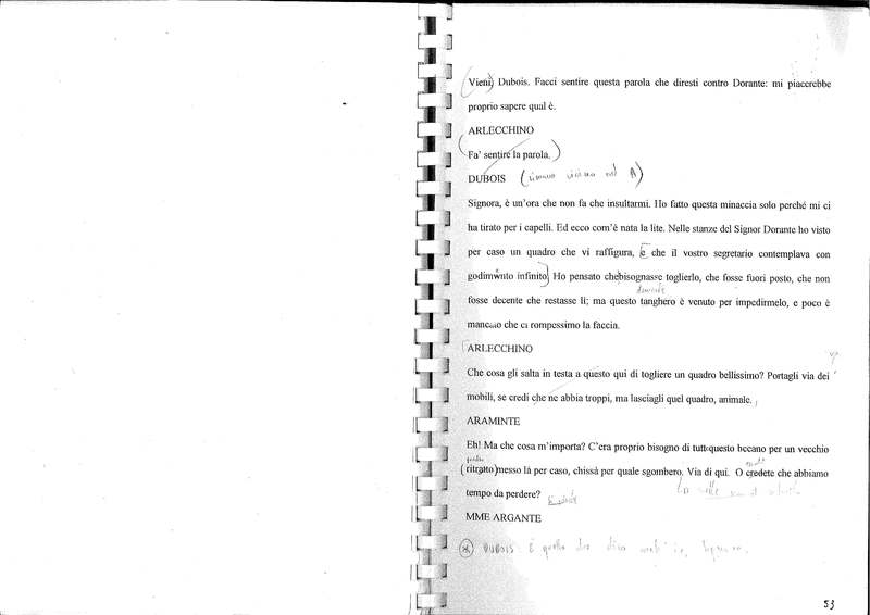 1998 : Le false confidenze (Toni Servillo)