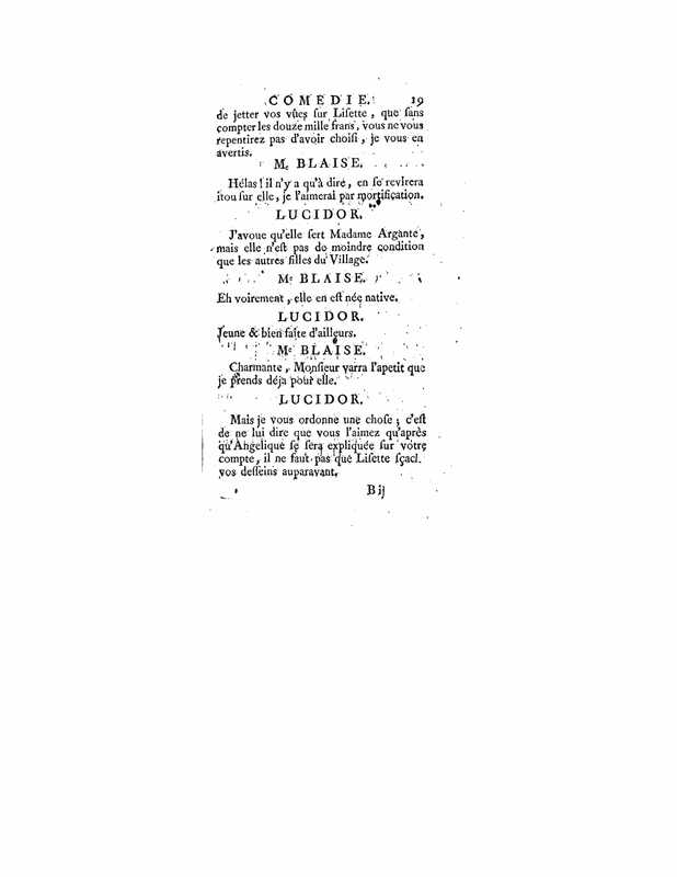 1740 : L’épreuve