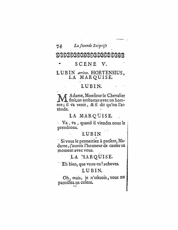 1728 : La seconde surprise de l’amour