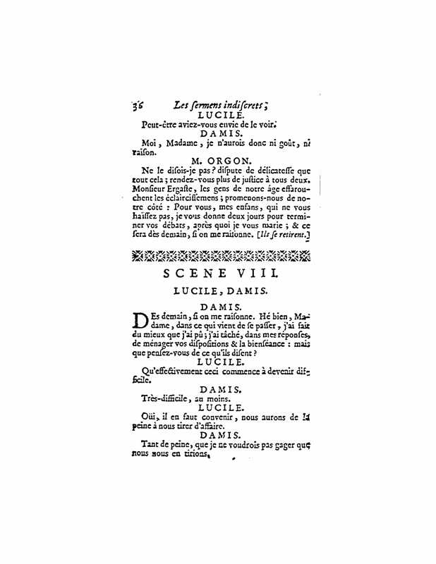 1732 : Les serments indiscrets