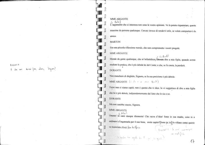 1998 : Le false confidenze (Toni Servillo)