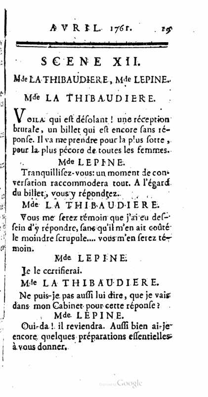 1761 : La provinciale
