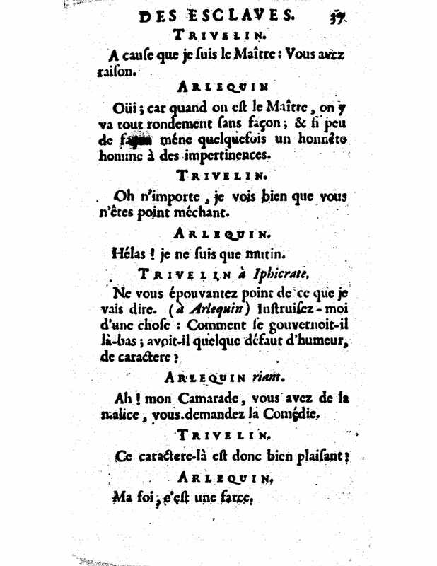 1725 : L’île des esclaves
