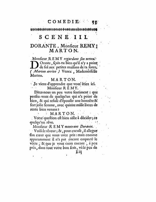 1738 : Les fausses confidences