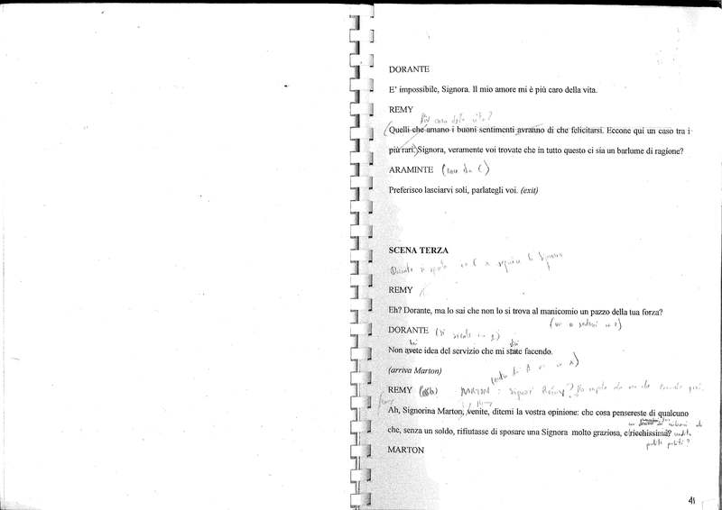 1998 : Le false confidenze (Toni Servillo)