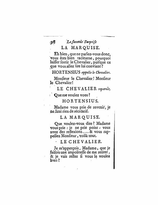 1728 : La seconde surprise de l’amour