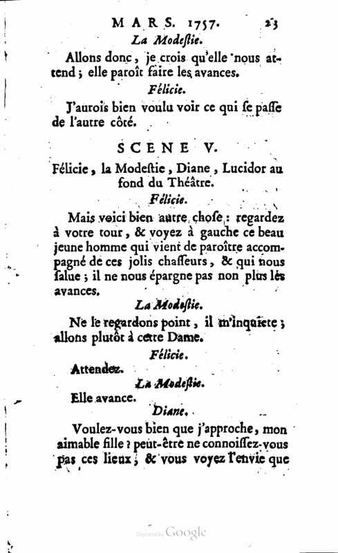 1757 : Félicie