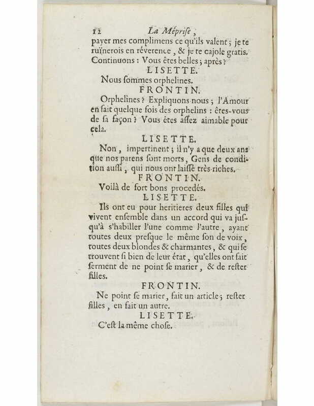 1739 : La méprise