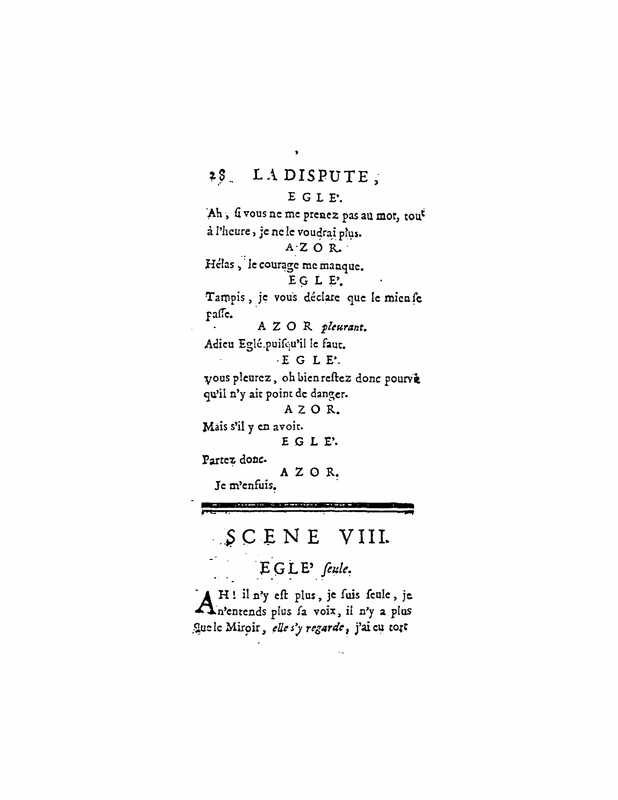 1747 : La dispute