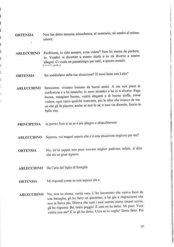 1997 : Il principe travestito (Cristina Pezzoli)
