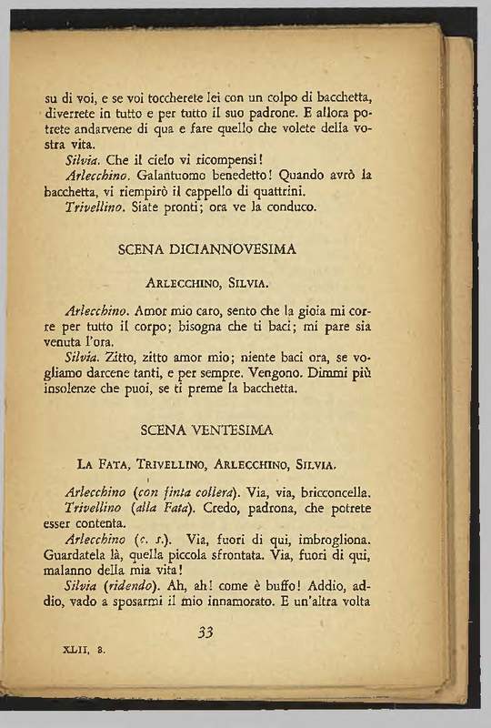1944 : Arlecchino dirozzato dall’amore (Corrado Tumiati)