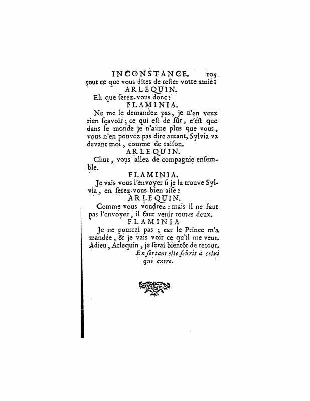 1724 : La double inconstance