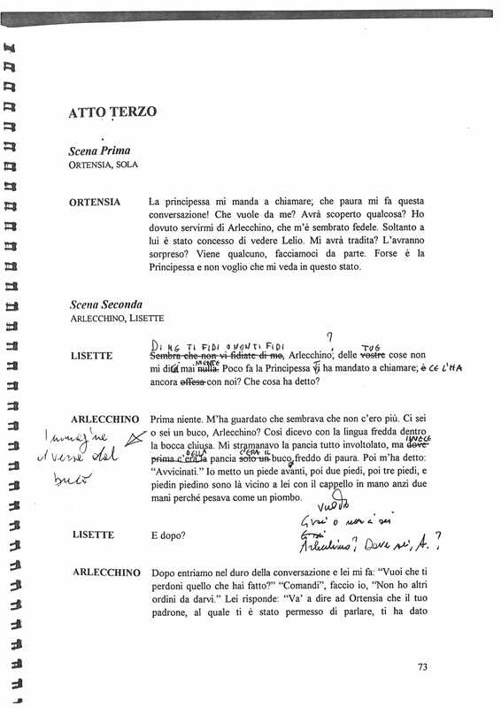 1997 : Il principe travestito (Cristina Pezzoli)