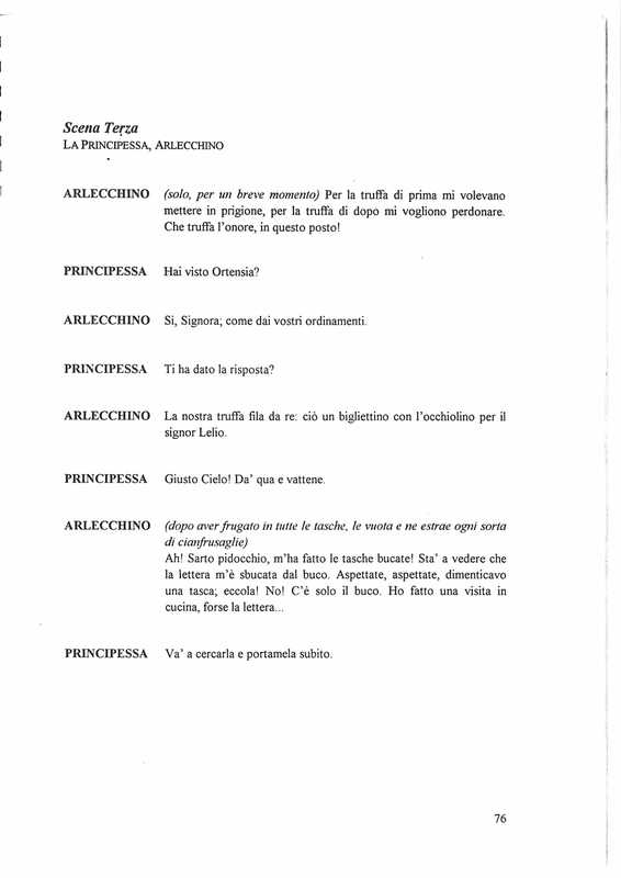 1997 : Il principe travestito (Cristina Pezzoli)