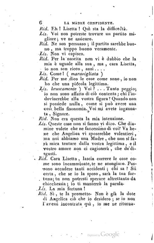 1825: La madre confidente (anonyme)
