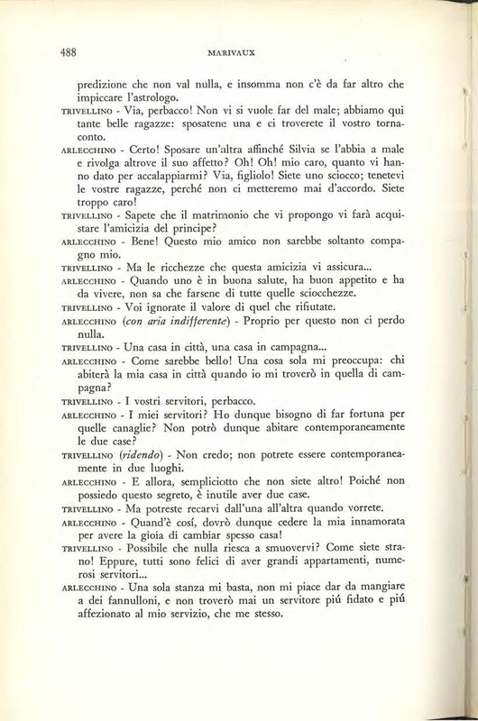 1959 : La duplice incostanza (Marcello Spaziani)